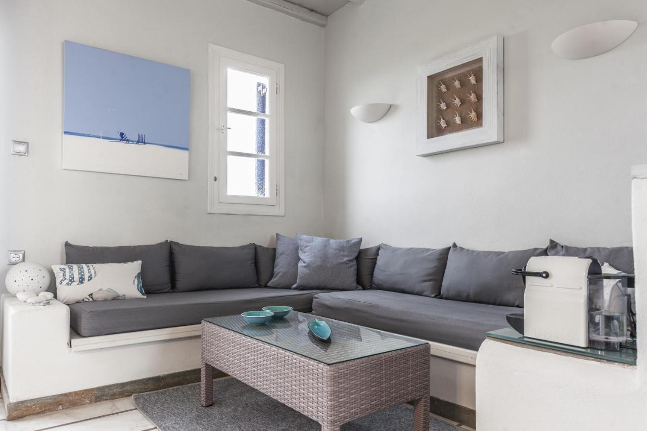 Pure White 1Bd House With Amazing Sea Views In Naousa Exterior foto