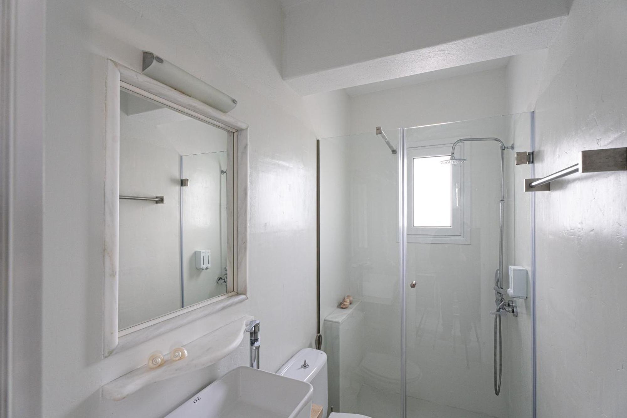 Pure White 1Bd House With Amazing Sea Views In Naousa Exterior foto